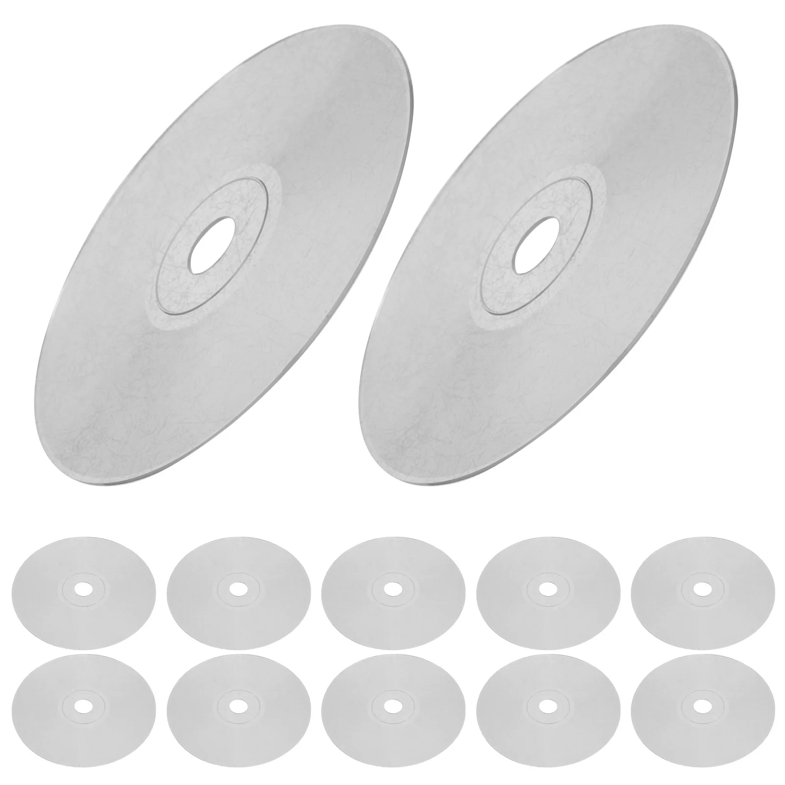 

18Pcs Blank Cds for Painting - Transparent Discs Room Decor DIY Craft Wall Art Decoration Plain Cds for Creative Projects