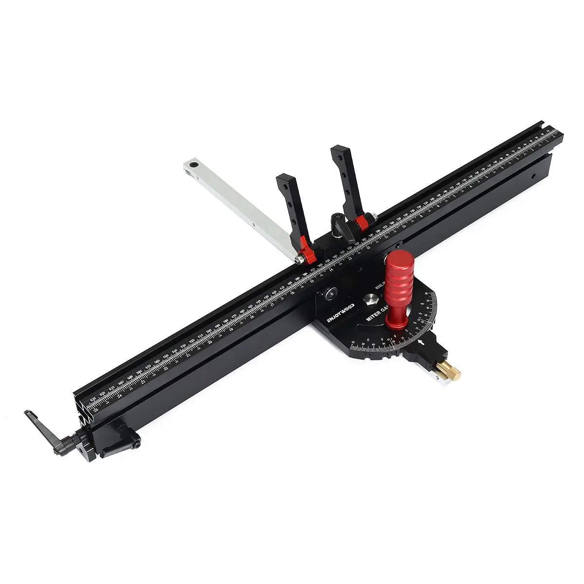 Houtbewerking 0-60 Graden Hoek Verstekmeter 600-1200Mm Verlengde Omheining Voor Tafelzaag Router Tafel Precisie Hoek Ingesteld Door Enjoywood