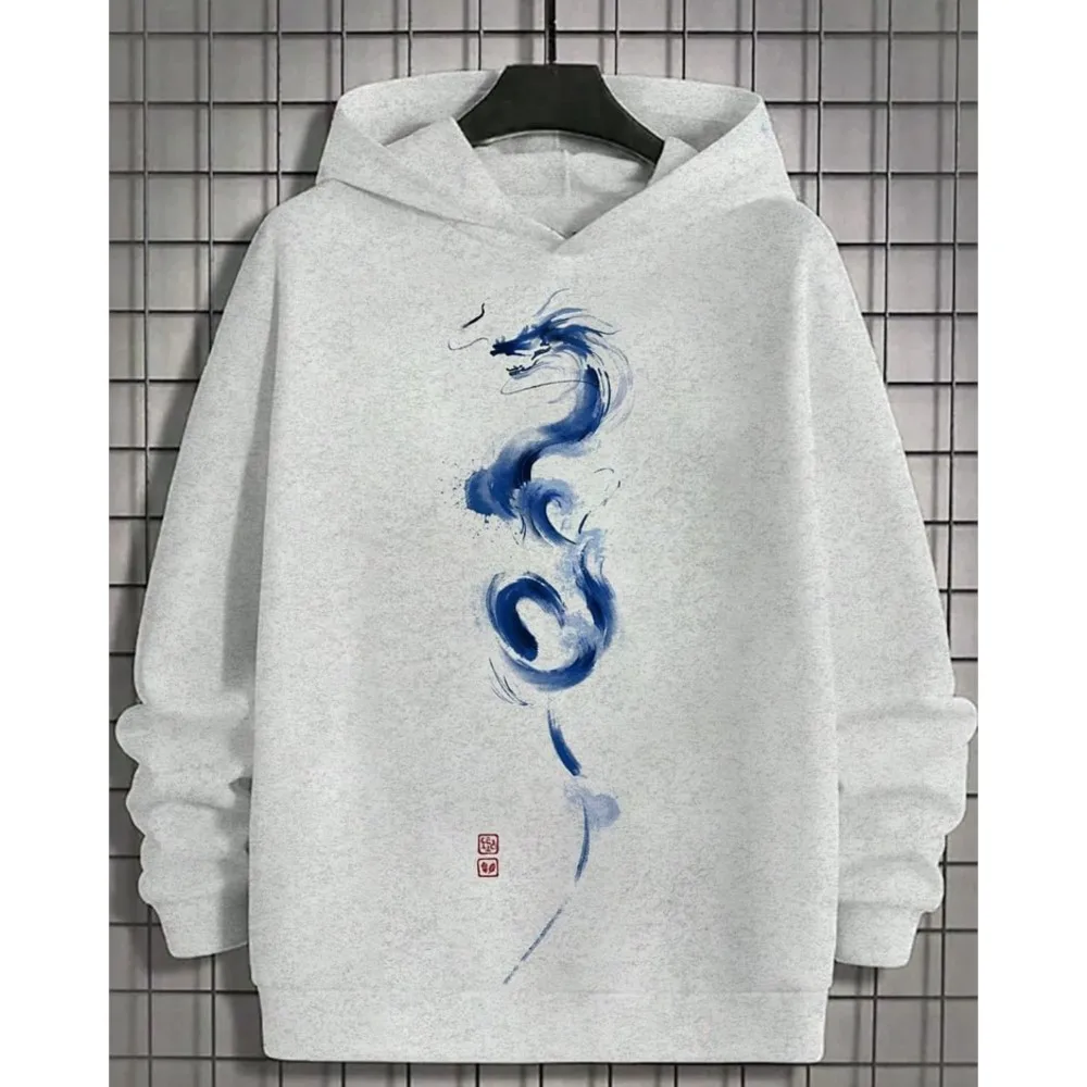 2026 neue Herbst Und Winter männer Hoodies Japanischen Harajuku Mode Casual Sport Hoodies Anime Muster Herbst Und Winter