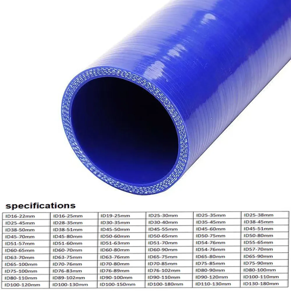 Modification of automotive silicone hose intake pipe with steel wire corrugated pipe of various diameters and lengths