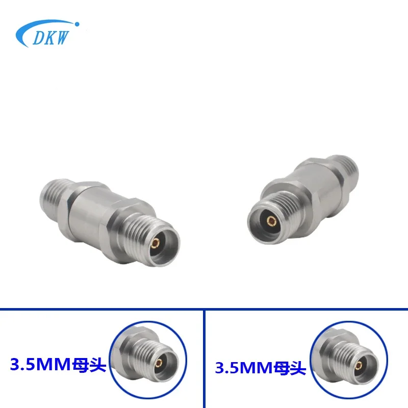 Millimeter wave adapter 3.5MM-KK stainless steel 33GHZ mesh special test grade adapter 3.5mm female