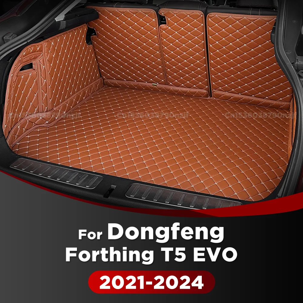 

Для Dongfeng Forthing T5 EVO 2021-2024 23 22, автомобильный коврик для багажника с полным покрытием, автомобильный чехол, грузовой вкладыш, аксессуары для интерьера