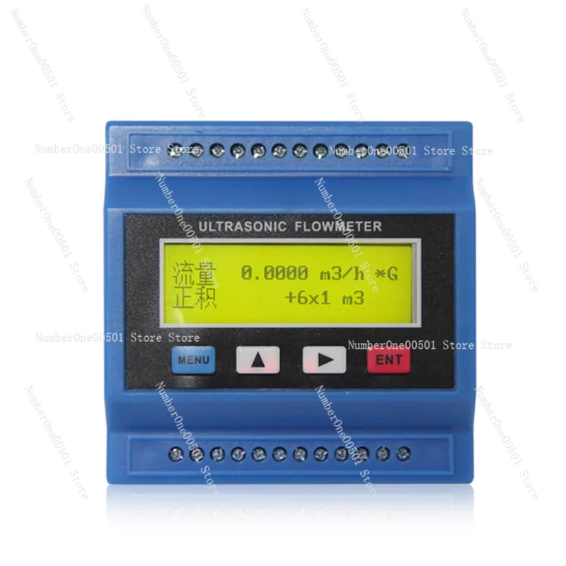 Clamp-On Ultrasonic Flow Meter TUF-2000M Module Type for Wastewater Pure Water Pipe-Mounted Non-Invasive
