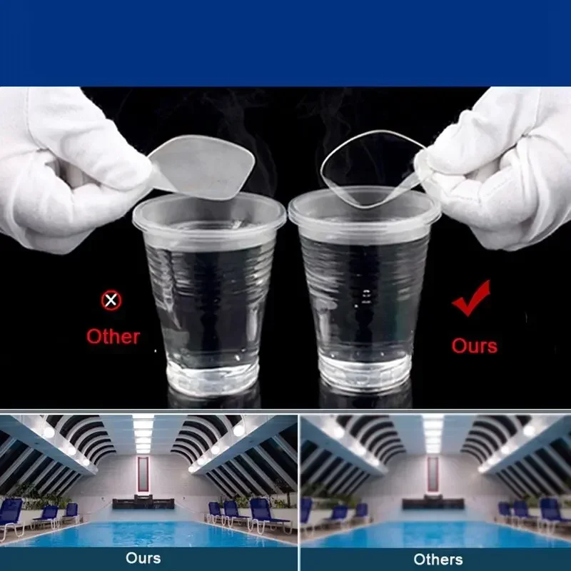 0 إلى -8.0 الكبار قصر النظر سيليكون HD واضح عدسة/طلاء الأبيض مكافحة الضباب نظارات السباحة وصفة طبية السباحة نظارات مخصصة مختلفة #5