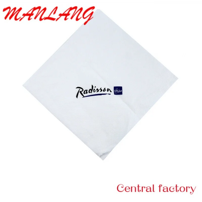 Custom  Dinner Winning Airlaid Paper Napkin Catered full color custom design day printed paper napkins with Customized Logo