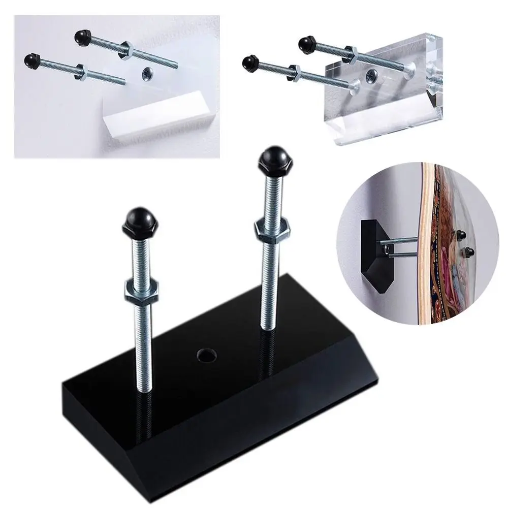 Acrylic Skateboard Display Rack Indoor Wall Mount Longboard Hanger High Quality Practical Floating Skateboard Stand