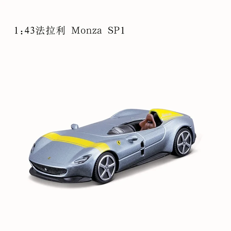 Hot Bburago 1:43 Ferrari F40 458 SF90 458 Spider Original Diecast  Miniature Art Boutique Xmas Kid Boy Toy Collection Car Models