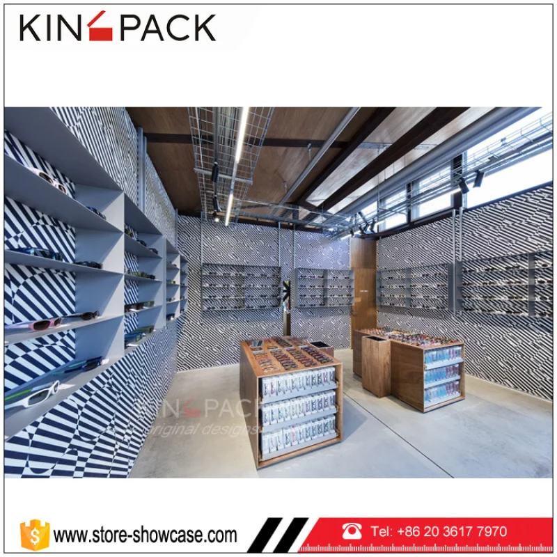 custom.Promote your wooden up display stand for eyewear shows