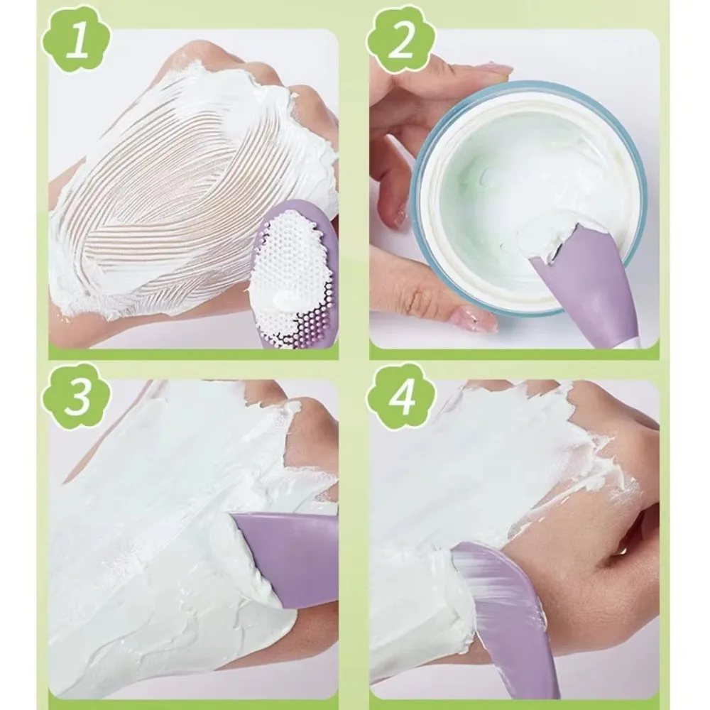 Regalos cepillos de máscara Facial de silicona doble cabeza exfoliante cepillo de limpieza Facial herramientas de cuidado de la piel