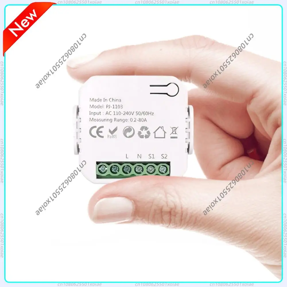 

Интеллектуальный Wi-Fi счетчик энергии 80А Smart Life: двунаправленный мониторинг солнечной энергии для контроля состояния работы