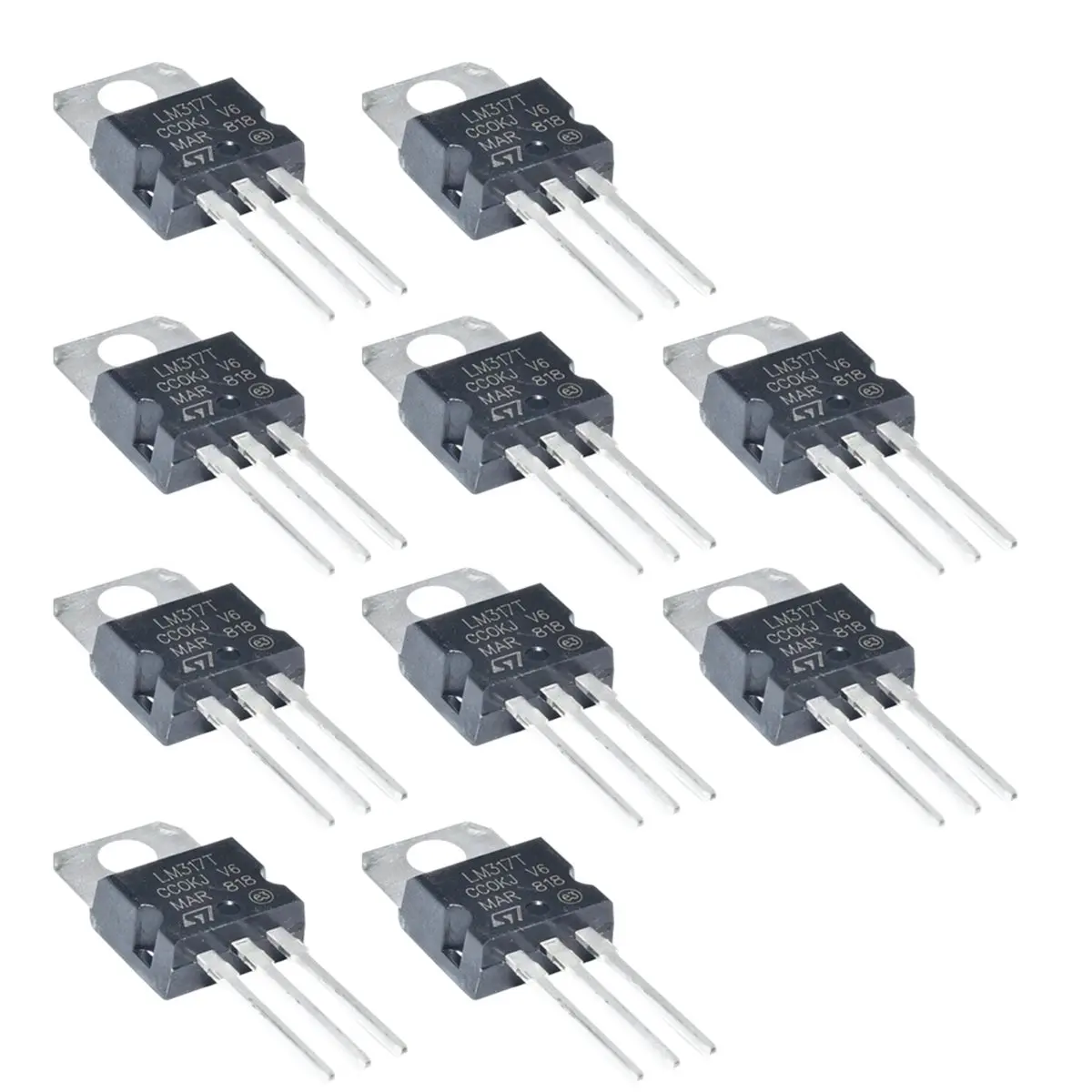 DT75BG LM317 LM317T Voltage Regulator 1.2V to 37V 1.5A to-220 High Quality Power Transistors