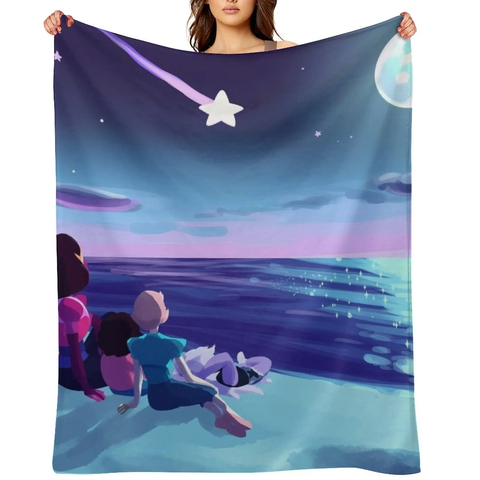 

Home Throw Blanket Furry Nap Sofa Throw Plaid Blankets