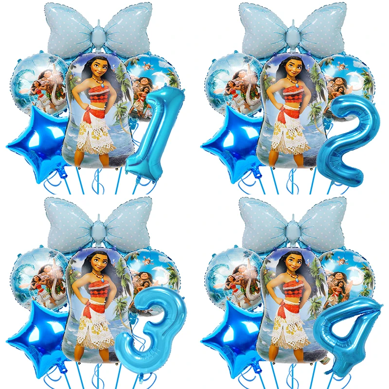 Disney Moana Balloons Garland Arch Kit 32