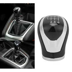 6 Speed Gear Shift Lever Knob Shifter Head Manual Replacement for Nissan Qashqai J11 X‑Trail T32 2016‑2017