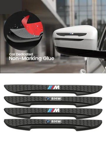 자동차 문짝 충돌 방지 스트립 스크래치 방지 보호대 스티커, BMW X3 X4 X5 X6 X7 E28 E30 E34 E36 E39 E46 E53 E60 E61, 4 개
