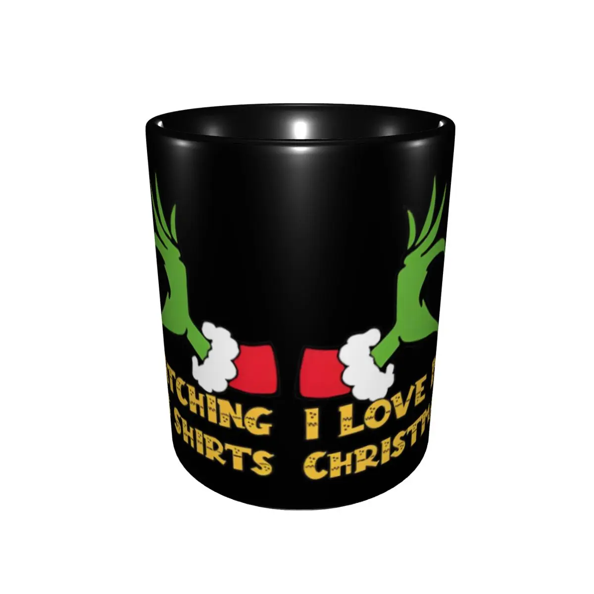 Funny G-Grinchs I Love Matching Christmas Coffee Cup Home Mug