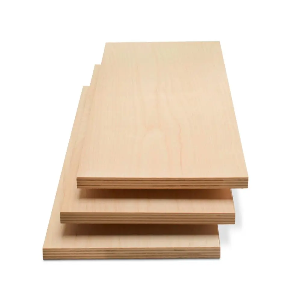 

12x24 Inch Baltic Birch Plywood, 1/2" Thick, Pack of 2 B/BB Grade for Laser CNC Cutting & Woodworking