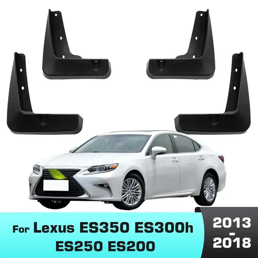 For Lexus ES ES350, ES300h, ES250 2013 2014 2015 2016 2017 2018 Fender Mudguard Mud Flaps Guard Splash Flap Mudguards Car