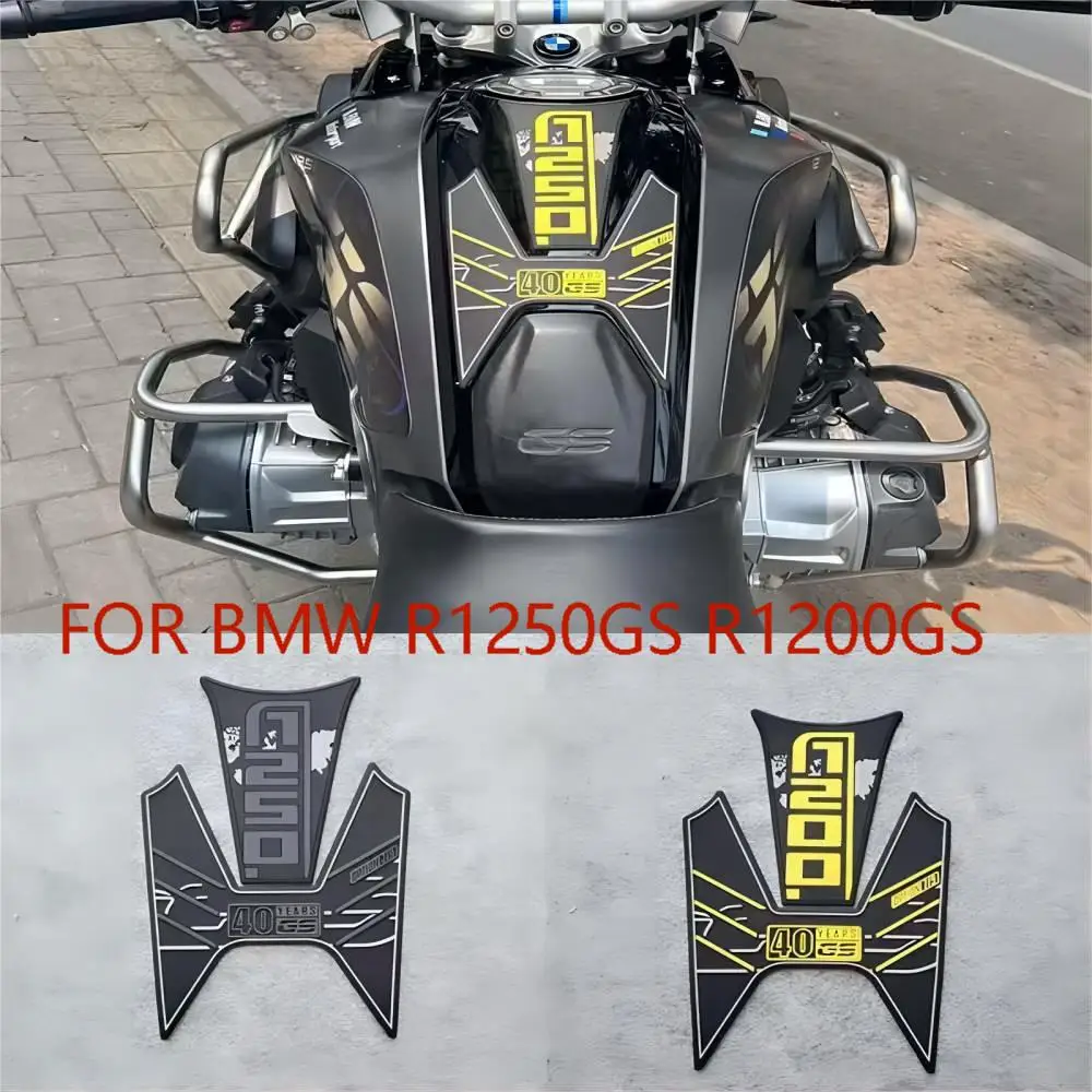 

For BMW R1250GS R 1250 GS Triple Black Edition 2020-UP 3D Resin Tank Pad Protection Decals