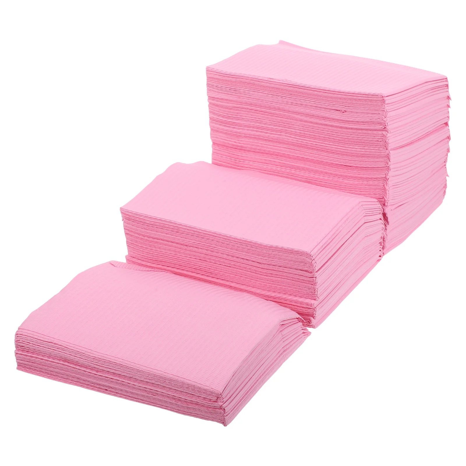 

125Pcs Disposable Dental Bibs Paper Waterproof 43x33cm for Nail Salon Tattoo Studio Nail Care Table Mat