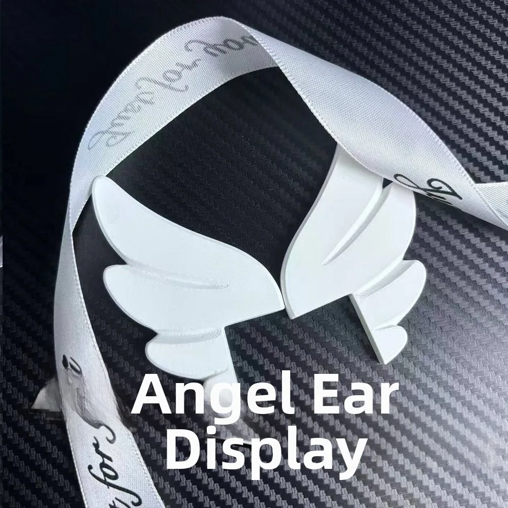 Gifts 3D Printing Monitor Decor Ornament DIY Durable Desktop Wing Decoration Wing E-sports Room Decor