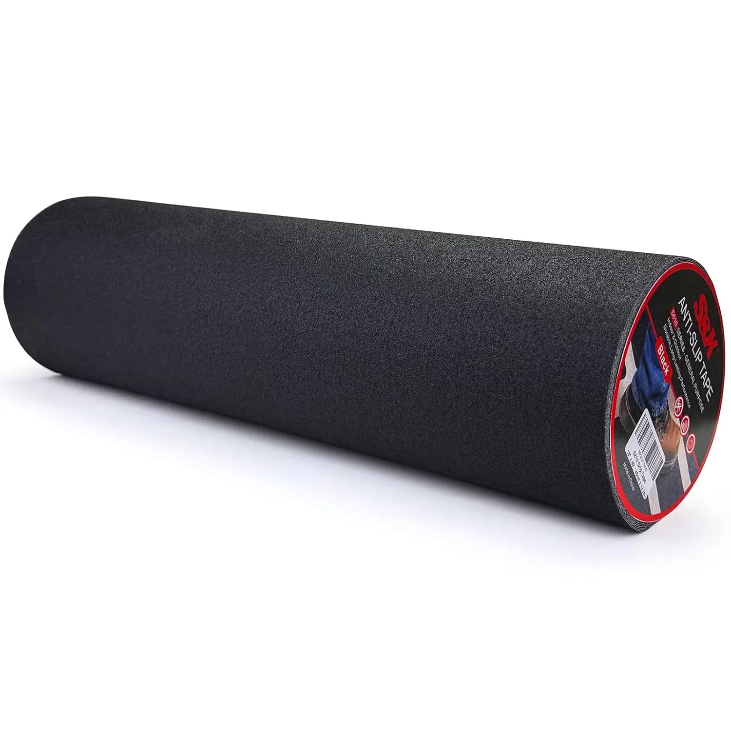 

18 Inch x 40 Ft High Traction Anti-Slip Tape Roll, Non-Skid Waterproof for Outdoor Stairs, Weather Resistant Black