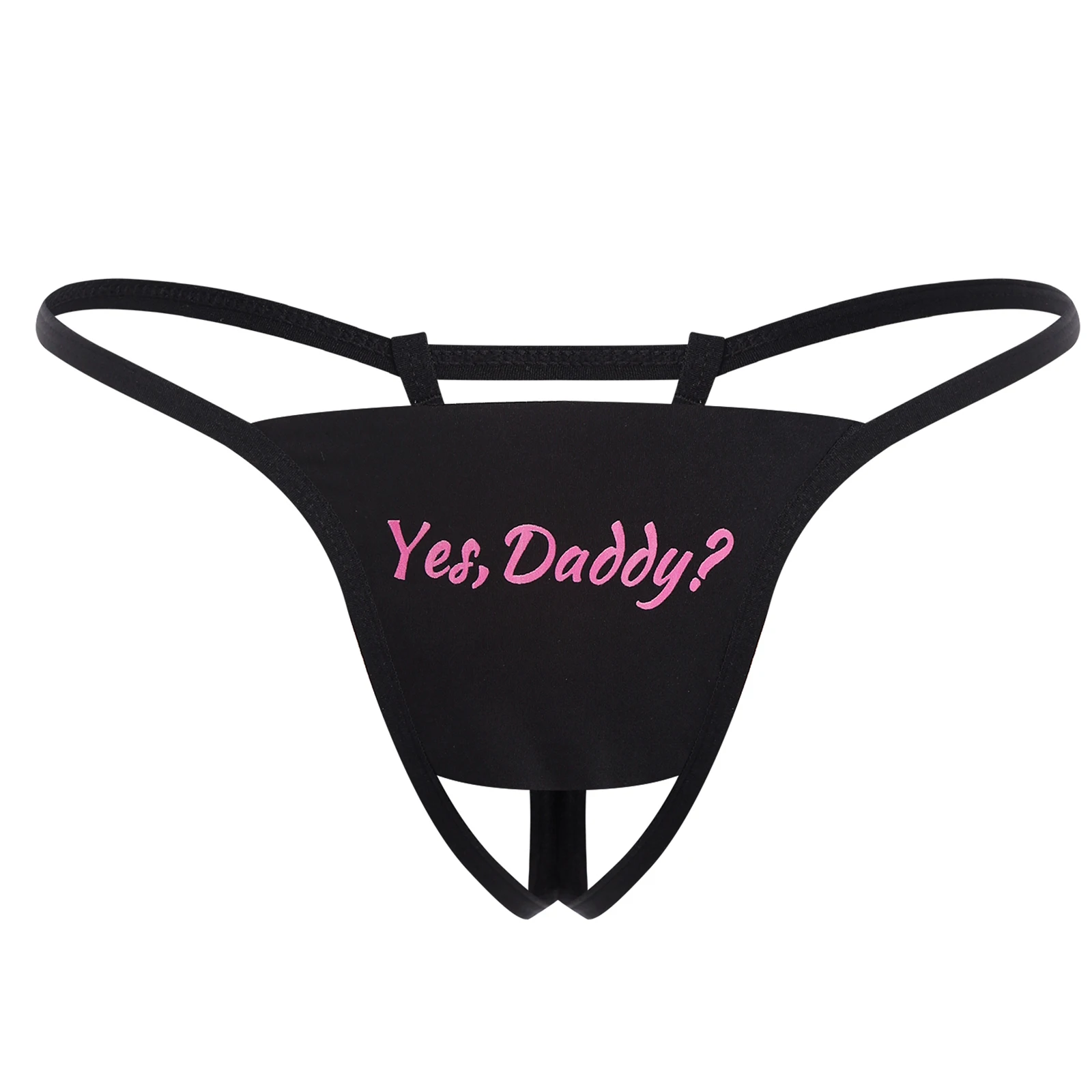 

Women Alluring Open Butt Crotchless Thong Erotic Mini T-back G-string Briefs Lingerie Couple's Tempting Night Anniversary Gifts