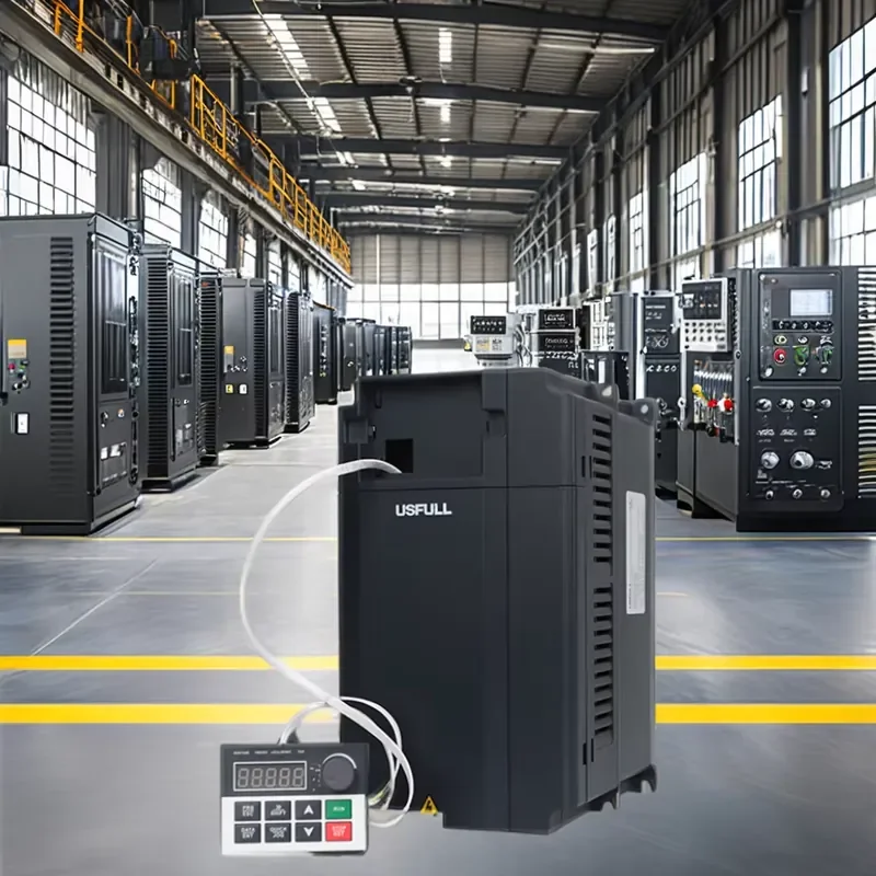 USFULL 7.5KW Three-Phase 380V AC Drive VFD Variable Frequency Inverter Frequency Changer for Motor Application