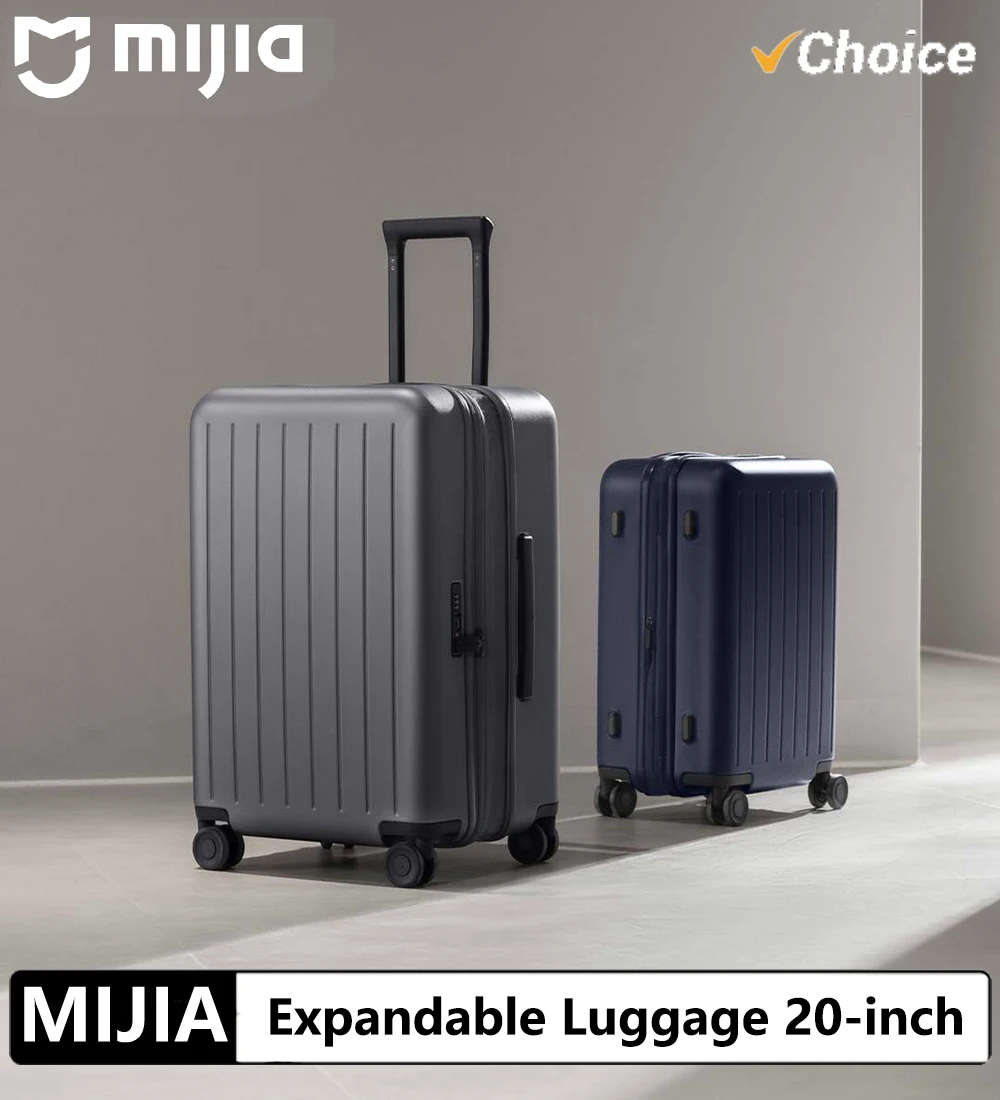 NEW MIJIA Expandable Luggage 20-inch Extra-large Expandable Luggage The Perfect Travel Companion Can be taken on the plane