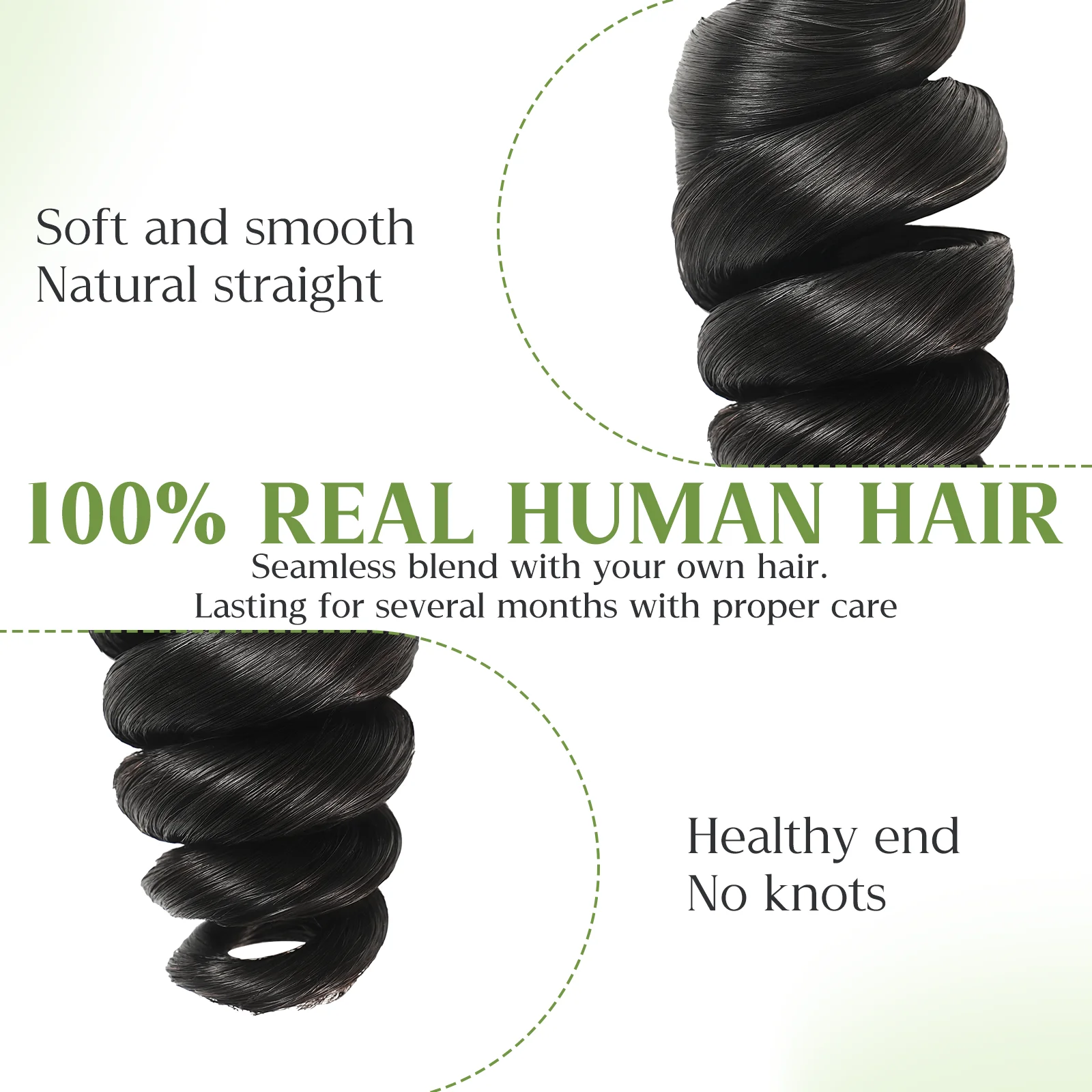 Powcign I تلميح وصلات شعر بشري فضفاض غريب مستقيم ITip الكيراتين 100% ريمي الشعر البشري I تلميح يدوية الشعر 50 جرام/الحزمة