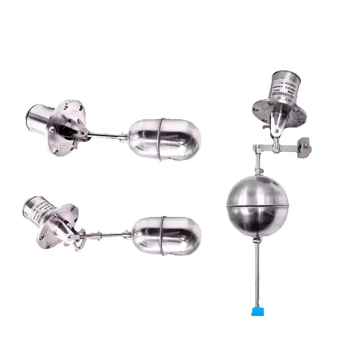 

Stainless steel float ball water level controller UQK-01/02/03 liquid level float ball switch flange high temperature resistant