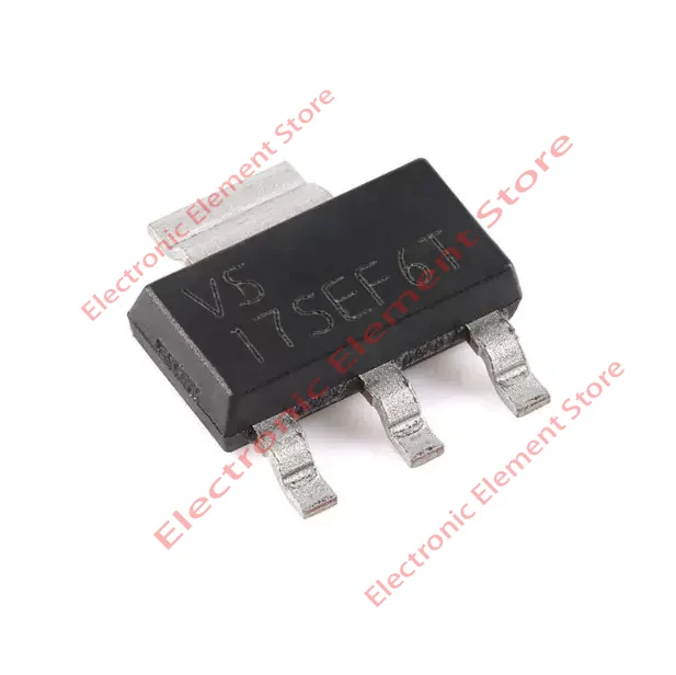 5PCS TLV1117LV25DCYR Low Dropout Regulator Chip 2.5V 1A SOT-223-4 VS