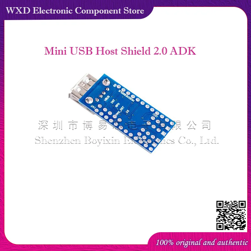 Mini USB Host Shield 2.0 ADK SLR Development Tool MAX3421 Compatible with ARDUINO