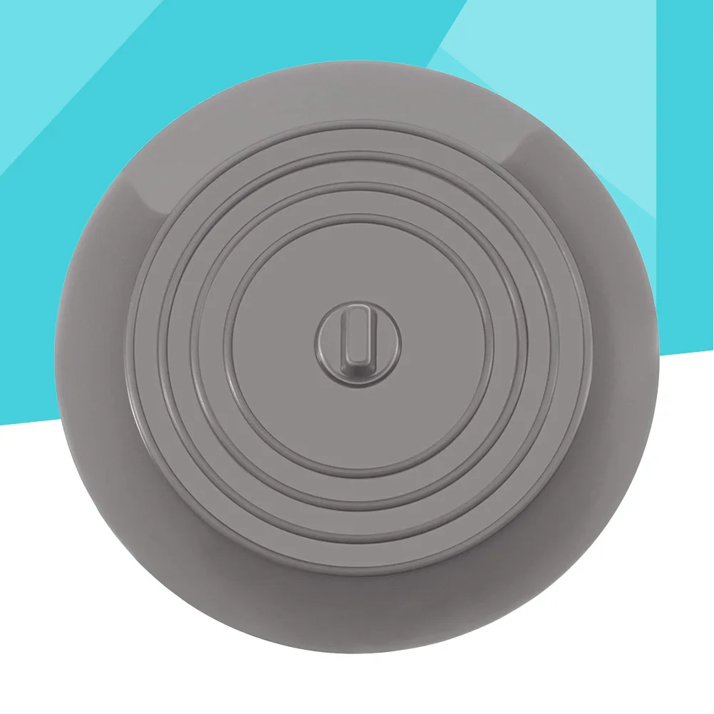 

1pc Silicone Drain Drain Stopper Flat For Kitchen Bathroom Laundry Tub Plug Bathtub Stopper Waterproof Sink