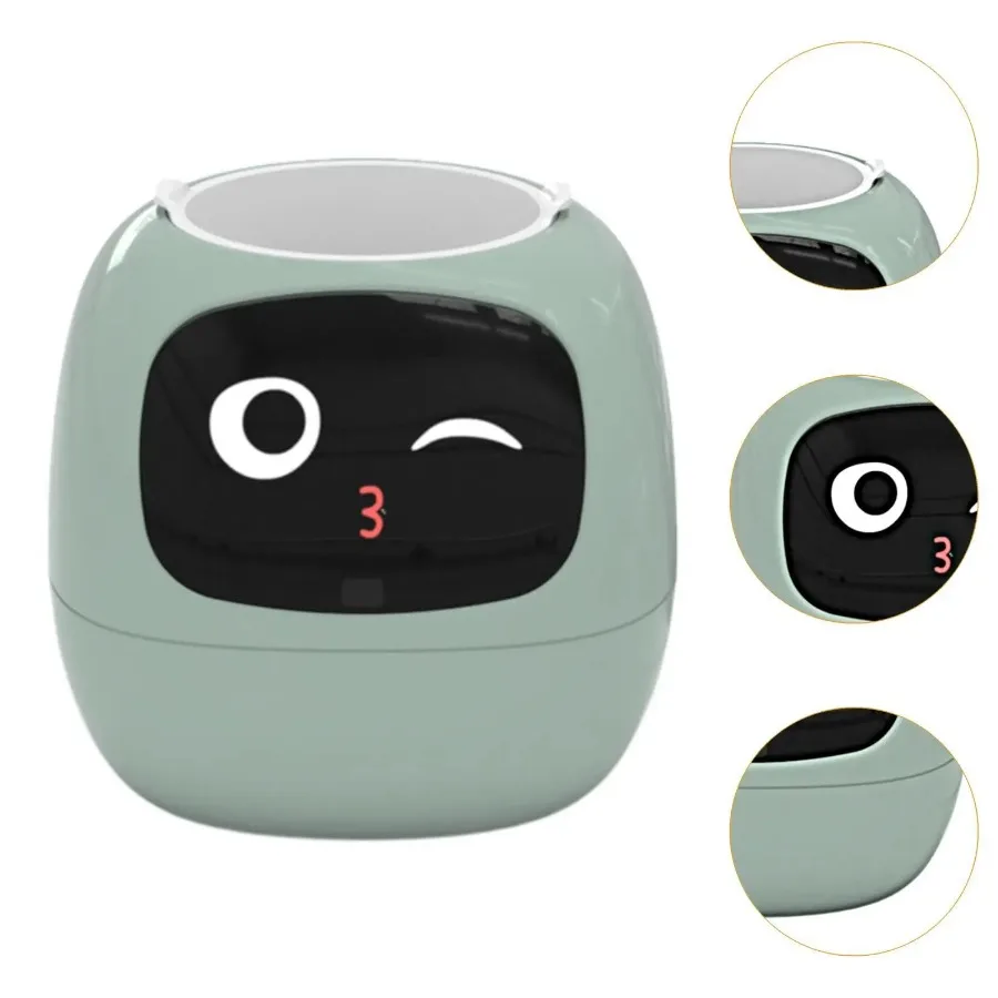 Maceta inteligente para mascotas, macetas de Robot, maceta pequeña para plantas, regalo de vacaciones, macetas inteligentes para adorno de escritorio para interiores y exteriores