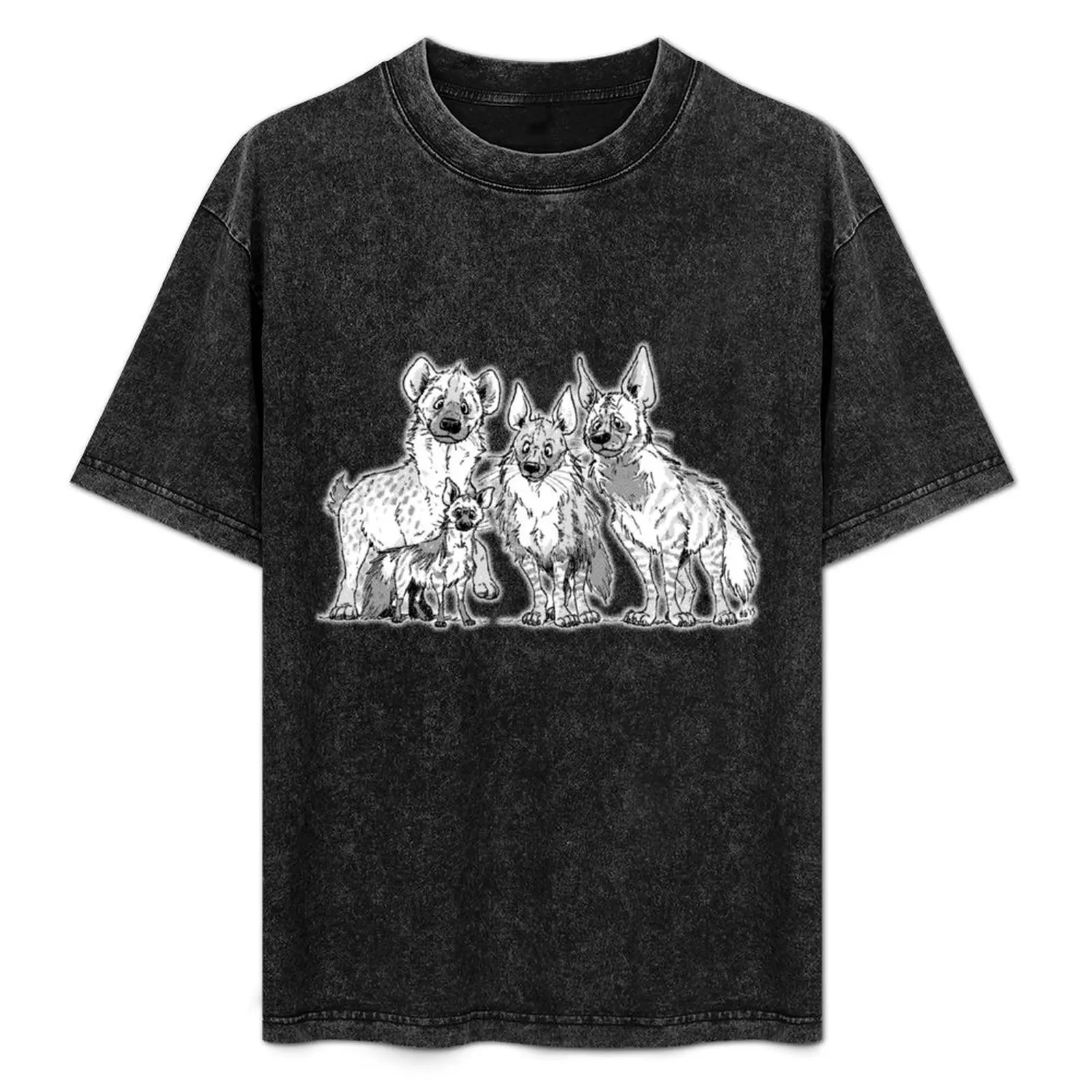 

Hyenas - Two-toned T-Shirt Work Comfort T-Shirt for Men