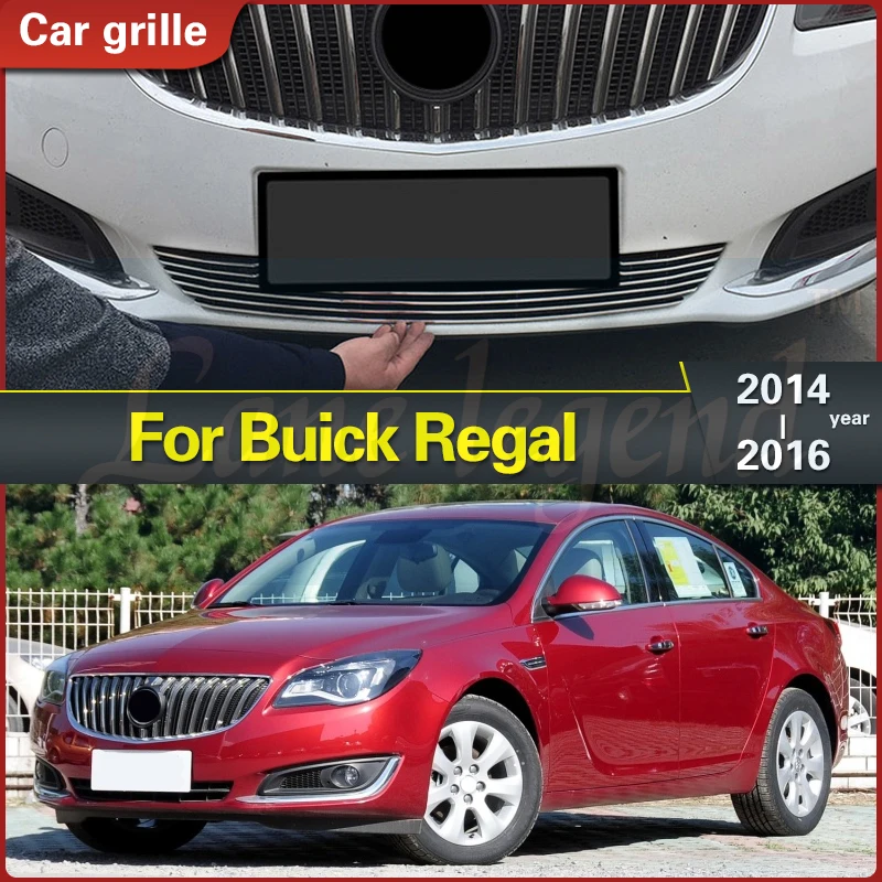 

Высококачественная решетка-бампер из нержавеющей стали для Buick Regal 2014 2015 2016