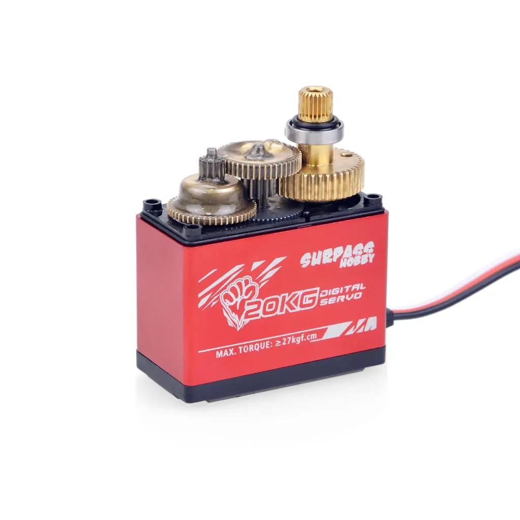 SURPASS HOBBY 9G 17G 25G 6KG 9KG 15KG 20kg Digital Servo Metal Gear RC Car Mini Servos Micro Motor for 1/8 1/10 RC Boat Model