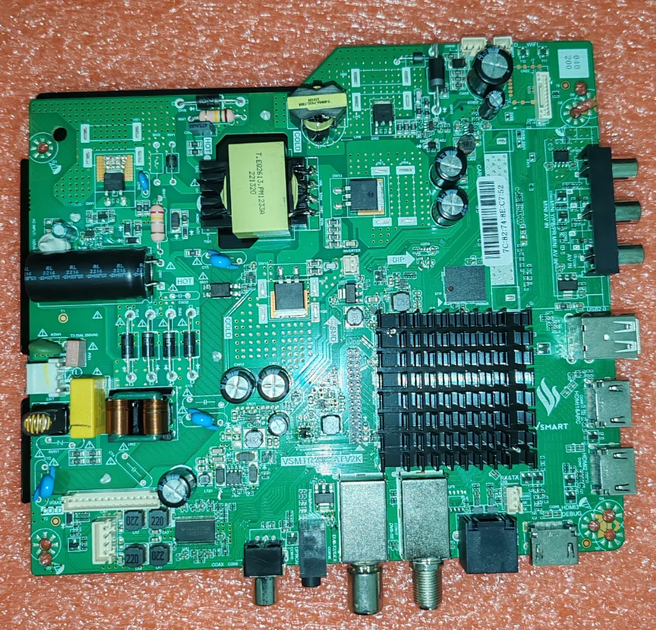 VSM.TR2001.ATV2K  HK.T,RT2842P636 Android 9.0 3-in-1 WiFi Network TV Motherboard  for 1920X1080 58--72V  600ma