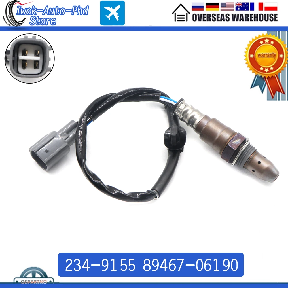 

234-9155 Upstream Air Fuel Ratio Lambda O2 Oxygen Sensor for Toyota Avalon Camry Sienna Venza Lexus ES350 RX350 89467-06190