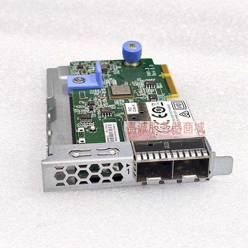 For Lenovo SR650/550/588/590/530 dual port 10 Gigabit LOM 10G fiber optic network interface card 01PE408 Used