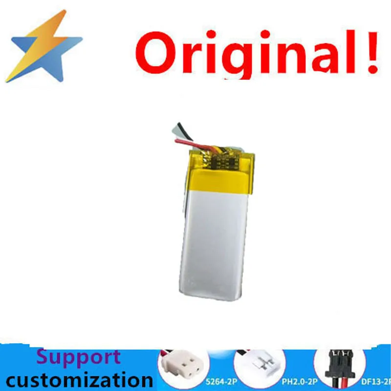 buy more will cheap3.7v751530 polymer lithium battery 450mAh beauty device wireless keyboard atomizer lithium battery three wire