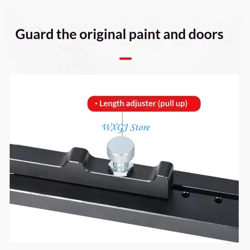 Ferramenta alumínio ajustável multiuso 37JE para reparo amassados ​​de veículos e retenção porta