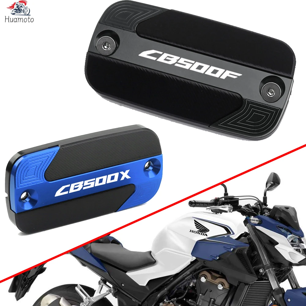 For HONDA CB500F CB500X CB 500F 500X 2013-2020 Front Brake Reservoir Fluid Tank Oil Cover Cap Motorcycle CNC Accessories