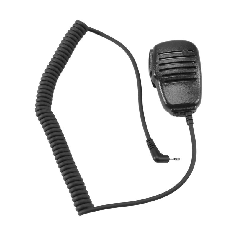 1 Pc Black Microphone High Quality Microphone With Reinforced Cable For Motorola MH230R MR350R T200 T200TP