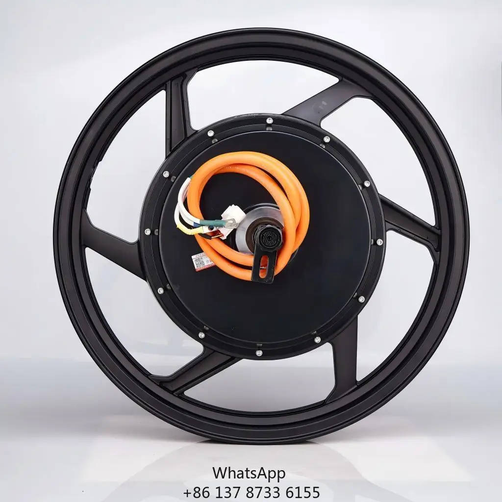 18 Inch-2.15 5000W High Quality Bare-rim Hub Motor Factory Price Motor For Electric Motorcycle