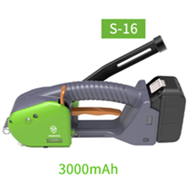 5000mAh Electric Strapping Machine for PET/PP Strap Portable Packaging Tool Hot Melting Baler B-16