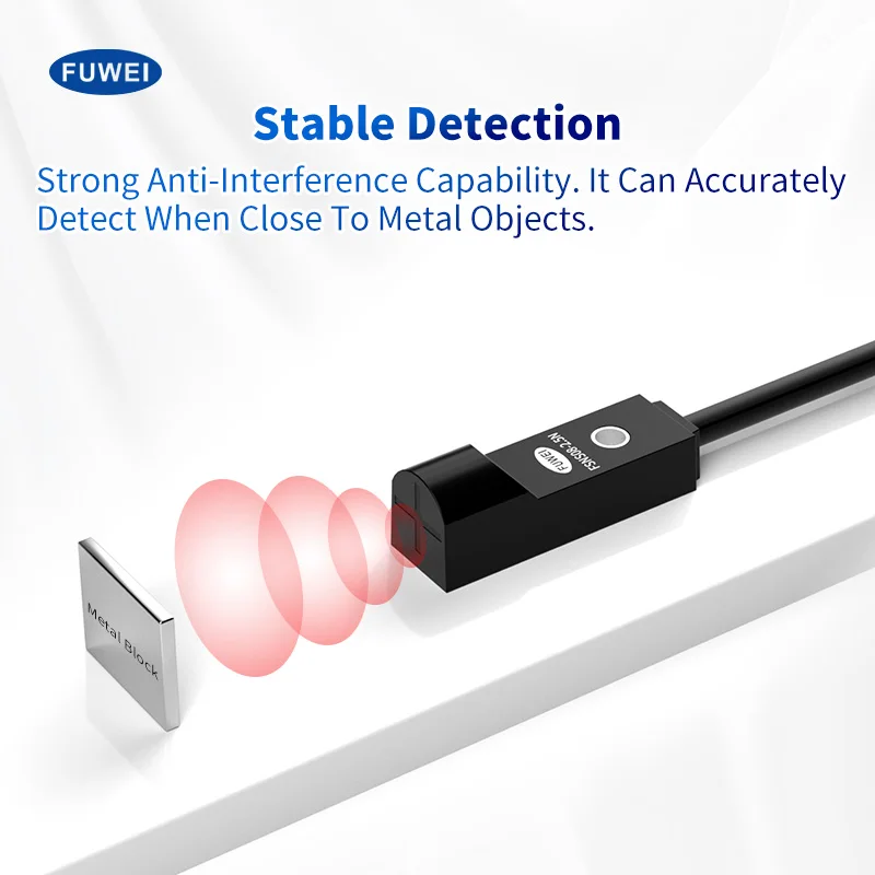 FSNS08-2.5N Detect Metal Proximity Switches Small Square Proximity Sensors Proximity Sensors