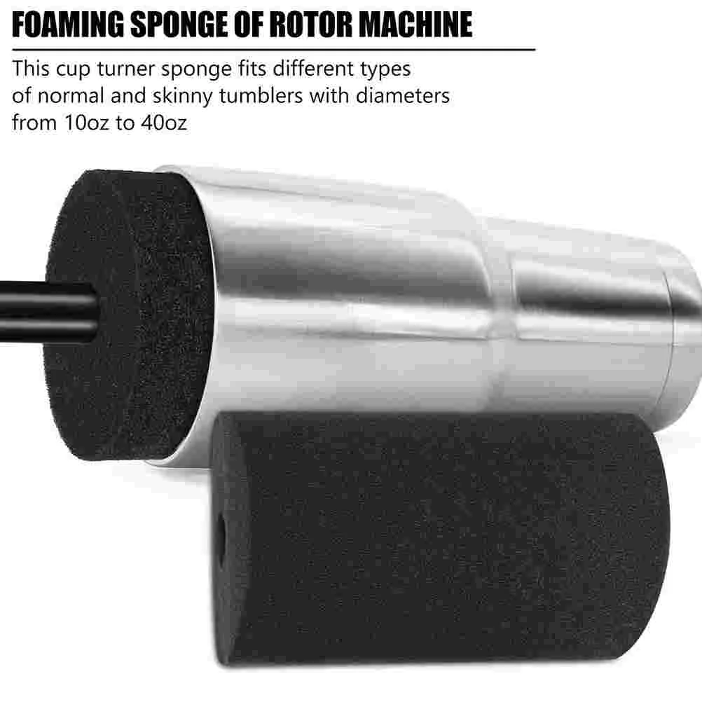 Imagem -03 - Copo Turner Esponjas Tumbler Turner Copo Turner Inserção Cilindro Inserções Copo Máquina Esponja Tumbler Rotativa Esponja Cilíndrica