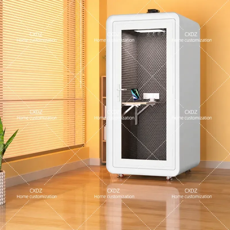 Customizable Soundproof Room Indoor Silent Cabin for Piano Practice Live Streaming Recording Studio Interview Warehouse Noise